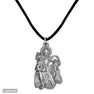 Shiv Jagdamba God Hanuman Pendant for Men  Women Lord Bajrang Bali Locket for Good Health  Wealth 18 Inch Cotton Dori-thumb0