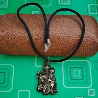 Shiv Jagdamba God Hanuman Pendant for Men  Women Lord Bajrang Bali Locket for Good Health  Wealth 22 inch Snake Chain-thumb2