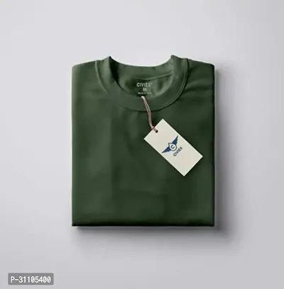 Sage Green Classic Regular Fit TShirt-thumb0