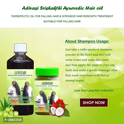 Adivasi Srishakthi Ayurvedic Shampoo,300g-thumb2