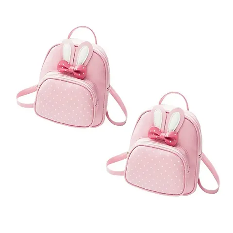 Stylish Backpack For Women And Girls Pack Of 2