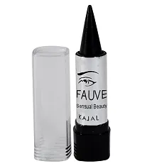 Music Flower Good Choice India Liquid Eyeliner Free Fauve Kajal Black 3Gx2 Gm Pack Of 2-thumb1