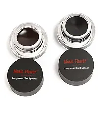 Music Flower Gel Eyeliner Black  Brown-thumb2