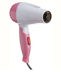Solxona Kb-153 1000W Hair Dryer With Folding Feature And 2 Speed Setting-thumb1