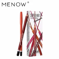 Mn Super Matte Lip Liner Multicolor Pencil Set Of 12-thumb1