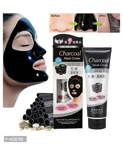 Hpc Charcoal Mask Cream Anti Blackhead Face Mask Cream 130 Gm-thumb3