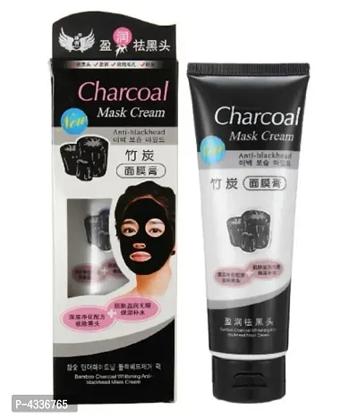 Hpc Charcoal Mask Cream Anti Blackhead Face Mask Cream 130 Gm-thumb2