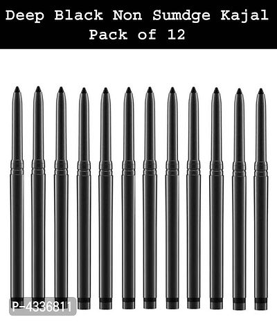 Hr Kajal Pencil Black 100 Gm Gm Pack Of 12 Kajal Pencil Black 110 Gm