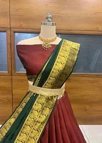 Fancy Art Silk Lehenga Choli For Women-thumb1