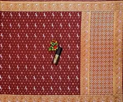 Women Art Silk Saree with Blouse Piece-thumb1