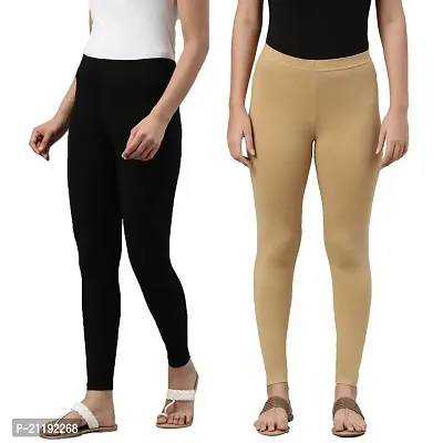 Buy online Jack & Ginni Cotton + Lycra Leggings from bottom wear for Women  by Hindustan Mart for ₹349 at 0% off | 2024 Limeroad.com