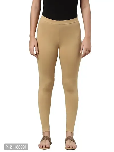 Buy PINKSHELL Women's Straight Fit Ankle Leggings Women's Fitted Leggings  Elegant Women Solid Cotton Lycra Super Quality Ankle Length Leggings Pink  Shell Big Sizes Legging (4XL, Beige) Online In India At Discounted