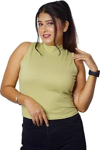 PINKSHELL Round Neck Long Crop Top-thumb4