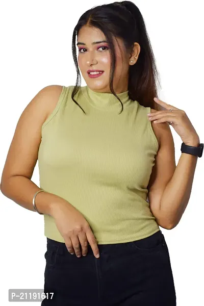 PINKSHELL Round Neck Long Crop Top-thumb5