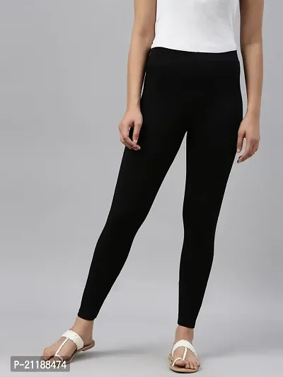 Buy PINKSHELL Women's Straight Fit Ankle Leggings Women's Fitted Leggings  Elegant Women Solid Cotton Lycra Super Quality Ankle Length Leggings (3XL,  Black) Online In India At Discounted Prices