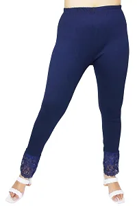 PINKSHELL Women's Beautiful GPO Lace Legging (3XL, Navy Blue)-thumb2