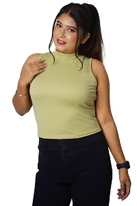 PINKSHELL Round Neck Long Crop Top-thumb2