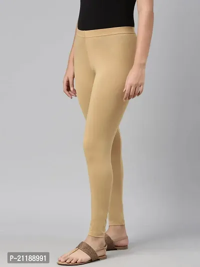 Buy TRASA Women's Cotton Slim Fit Churidar Leggings - Green - 4XL Online at  Best Prices in India - JioMart.