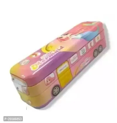 Durable Mermaid Print Cartoon Printed Bus-thumb0