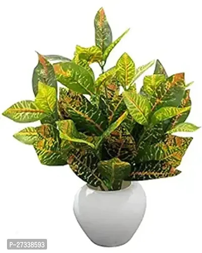 New Natural Looking Indoor Artificial Plants With Pot For Home Decor-thumb0