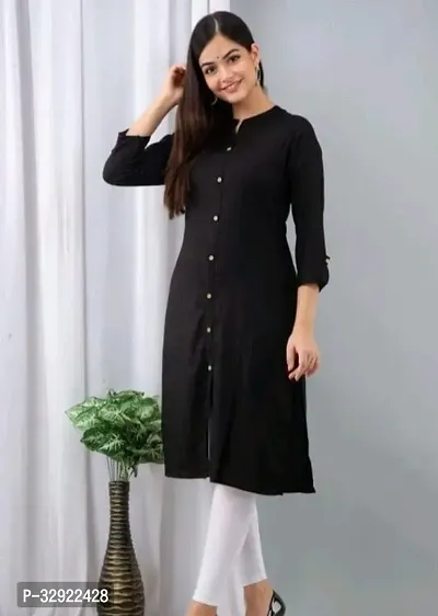 Stylish Rayon Kurta for Women-thumb0