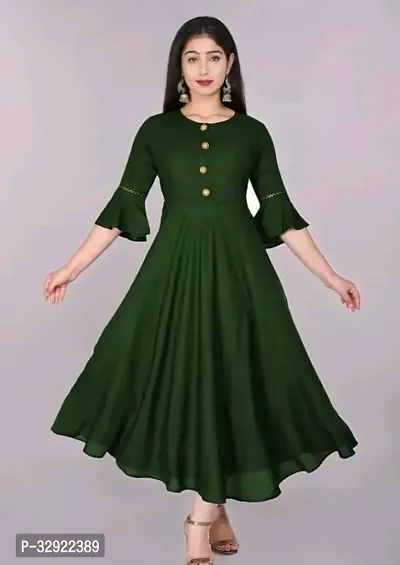 Stylish Rayon Kurta for Women-thumb0