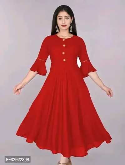 Stylish Rayon Kurta for Women-thumb0