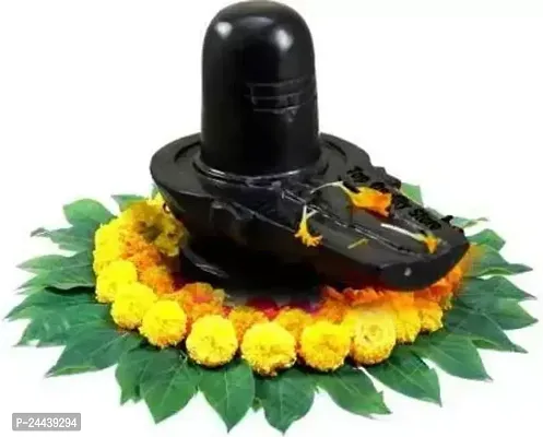 Small Black Shivling 4Cm-thumb0