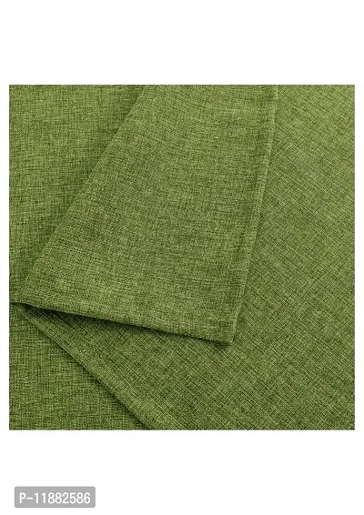 Aradhya Creation Table Cloth Textured Jute Tablecloth, Decorative Table Cover for Kitchen Dining Buffet Party, Outdoor Picnic Washable Centre Table Covers (50 x 50 Inches) Green-thumb5