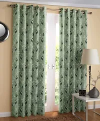 Aaradhya Creation 3D Digital Printed Curtain Drapes for Window 5Ft, 1 Piece Polyester Curtains for Home Office Decor, Decorative Themed Panels for Living Room Bedroom Hall (4x5 Feet ) Purple Flower-thumb1