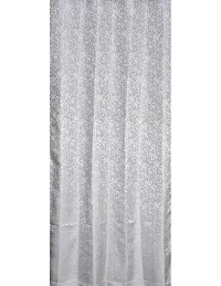 Aaradhya Creation 5Ft Window Curtains Set of 1-Textured Curtain Drapes Polyester Room DarkeningEyelet Panels for Home & Office Decor, ( 4 x 5 Feet ), Grey-thumb2