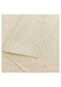 Aradhya Creation Table Cloth Textured Jute Tablecloth, Decorative Table Cover for Kitchen Dining Buffet Party, Outdoor Picnic Washable Centre Table Covers (50 x 85 Inches) Cream-thumb4