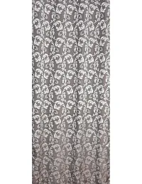 Aaradhya Creation 7Ft Curtains for Door Pack of 1 Polyester Printed Curtain Drapes for Door for Home & Office Room Darkening Eyelet Curtain Panels for Living Room, Bedroom- ( 4 x 7 Feet ), Grey-thumb2