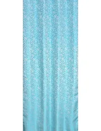 Aaradhya Creation 7Ft Door Curtains Set of 1-Textured Curtain Drapes Polyester Room DarkeningEyelet Panels for Home & Office Decor, ( 4 x 7 Feet ), Blue-thumb3