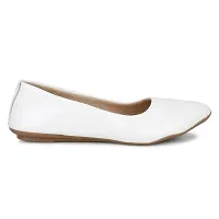 Dhairya Collection Ladies Pointed Belly White-thumb4