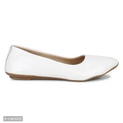 Dhairya Collection Ladies Pointed Belly White-thumb5