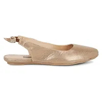 Dhairya Collection Women's Flat Back Elastic Bow Bellies (Copper, 8 UK)-thumb4