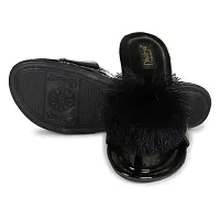 Ladies Flat Stylish Full Flower Slipper-thumb2