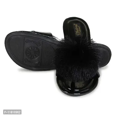 Ladies Flat Stylish Full Flower Slipper-thumb3