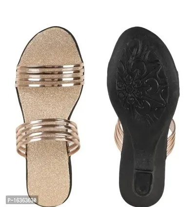 Ladies stylish heel slippers-thumb3