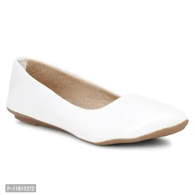 Dhairya Collection Ladies Pointed Belly White-thumb4