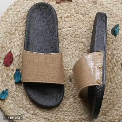ladies stylish slides flip flop slippers for women-thumb2