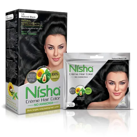 Nisha Creme Hair Color Combo Pack