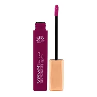 Beauty Berry Velvet Non Transfer Liquid Lipstick for Women (Pearly Magenta)-thumb2