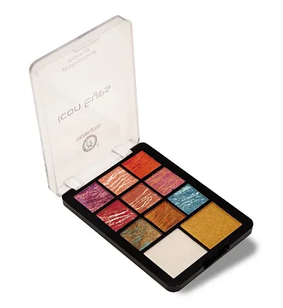 Colors Queen Icon Eyes Professional Make up Eyeshadow/Highlighter Palette For Professional Make up (0001)