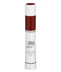 Beauty Berry Matte Lips 2 IN 1 Long Lasting Gloss Matte Lipstick (Coffee)-thumb1