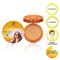 Colors Queen || Sun Expert || Bronze Touch ||Non Sticky|| Protection || Double Compact Powder || {Honey}-thumb3