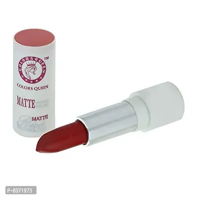 COLORS QUEEN Waterproof Non Transferable Rich Matt Lipstick for Women and Girls (Lady Red) (01)-thumb4