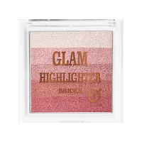 Classic Glam Highlighter For Face Makeup | Highly Pigmented Powder Highlighter Makeup | Multi Color Face Highlighter Palette - Shade- 6, 12G-thumb2