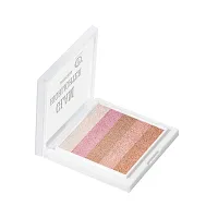 Classic Glam Highlighter For Face Makeup |Highly Pigmented Powder Highlighter Makeup | Multi Color Face Highlighter Palette - Shade- 7, 12G-thumb1